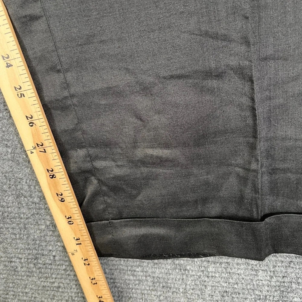 Successo Uomo By Phita Drawstring 100% Linen Trousers Men 5XL 52x32 Beach Casual